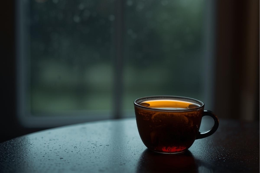 Minuman Hangat Hemat untuk Keluarga Secangkir teh hangat (Foto: Tutur/ AI)