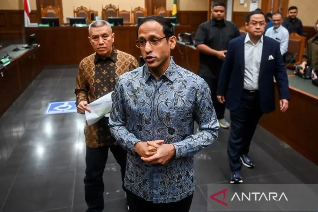 Nadiem Makarim Optimistis Bebas dari Kasus Korupsi Chromebook