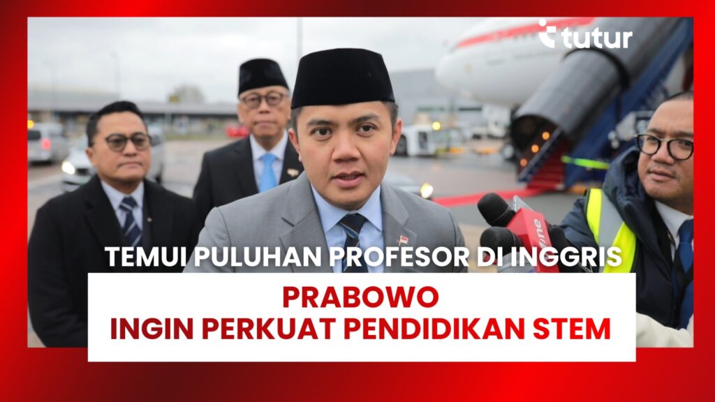 Video: Temui Puluhan Professor di Inggris, Prabowo Ingin Perkuat STEM