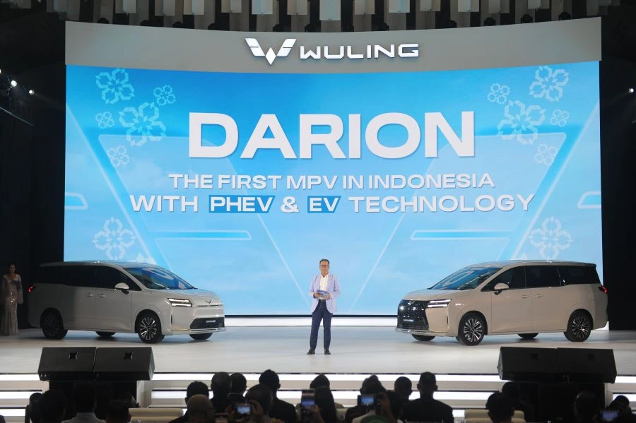Wuling Luncurkan Darion, MPV Listrik dan PHEV Pertama Produksi Lokal