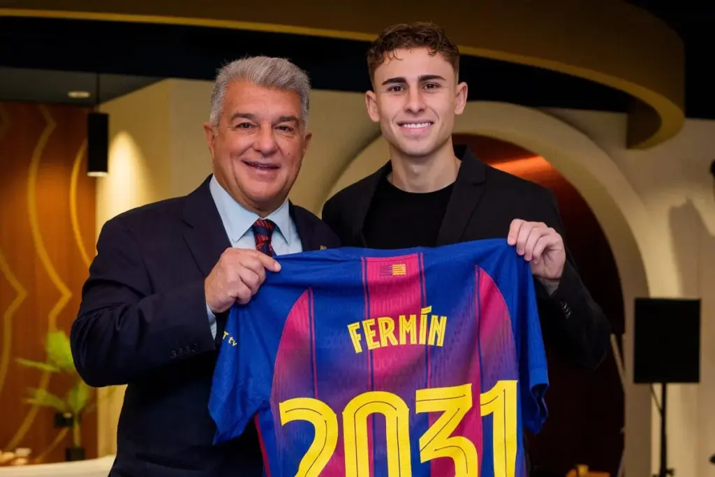 Fermin Lopez Akan Berseragam Barcelona Hingga 2031