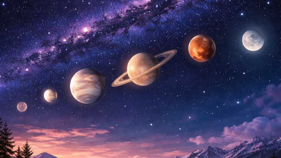 Momen Langka Penampakan Parade 6 Planet di Langit, Catat Tanggalnya