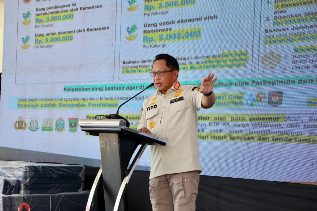 Kasatgas PRR Ingatkan Pemda Percepat Kirim Data Penerima Bantuan Pascabencana