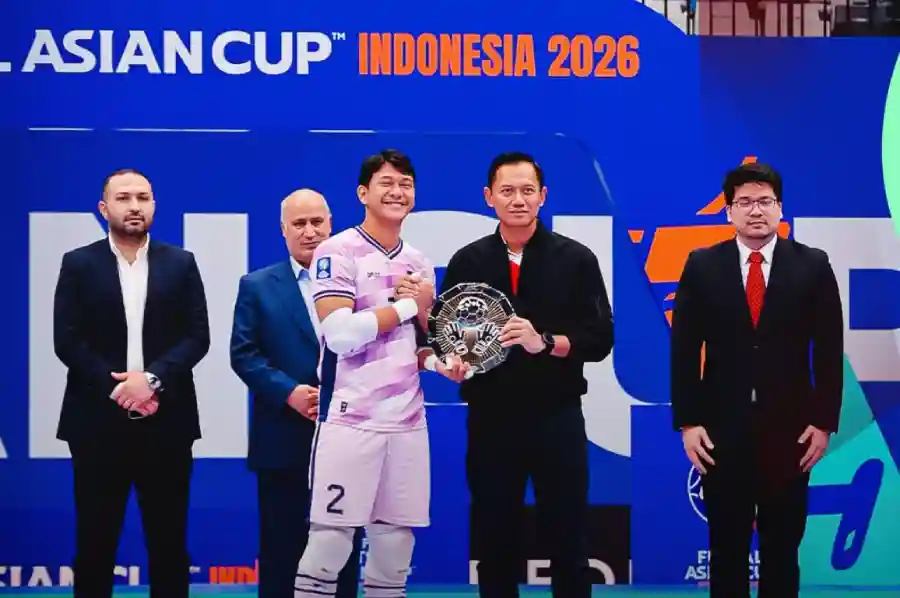 Ahmad Habibie Dinobatkan sebagai Kiper Terbaik Piala Asia Futsal 2026