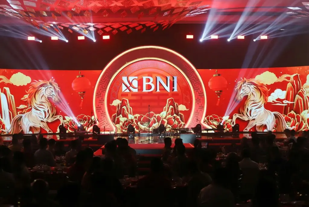 BNI Rayakan Imlek 2577 Kongzili Bersama Nasabah, Tegaskan Komitmen Tumbuh Berkelanjutan BNI Rayakan Imlek 2577 di Astor Ballroom The St. Regis Jakarta, Jumat (20/2/2026).