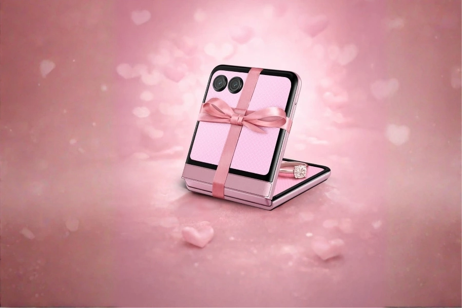Smartphone Lipat Pink untuk Perempuan: Kombinasi Teknologi dan Gaya Motorola Razr 60 (Foto: Motorola Indonesia)