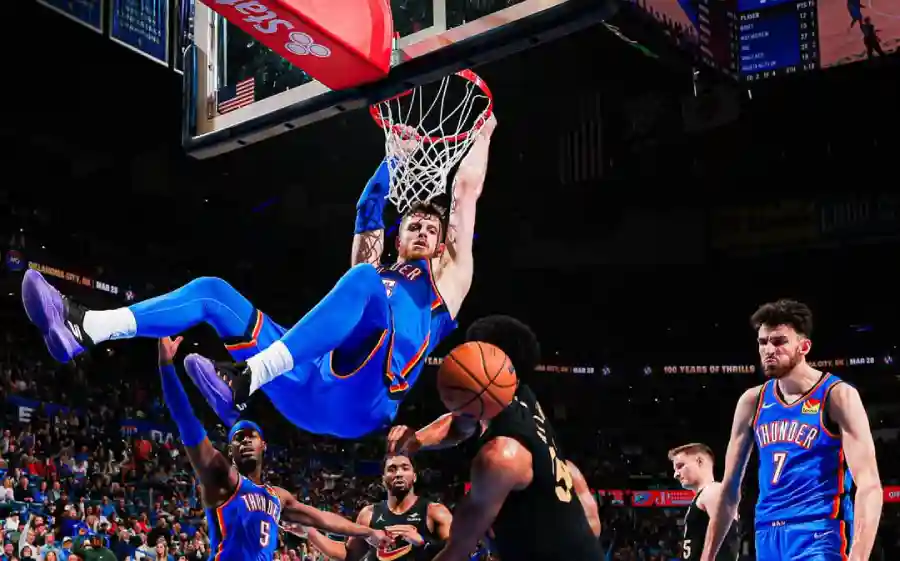Thunder Hentikan Laju Cavaliers Meski Tanpa Gilgeous-Alexander