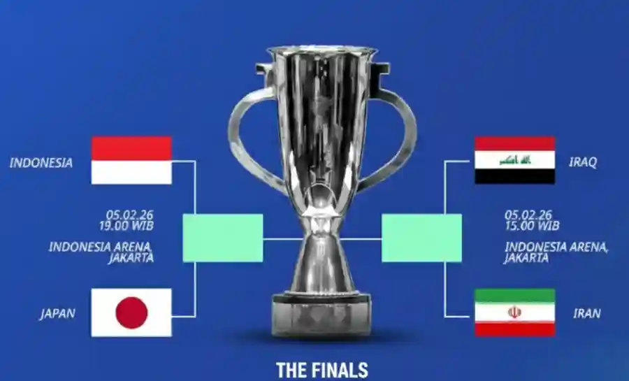 Jadwal Semifinal Piala Asia Futsal 2026: Indonesia Tantang Jepang, Iran Hadapi Irak