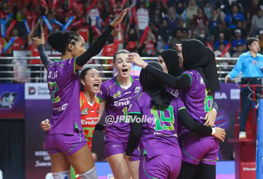 Jakarta Pertamina Enduro Jadi Tim Putri Pertama Lolos Final Four Proliga 2026