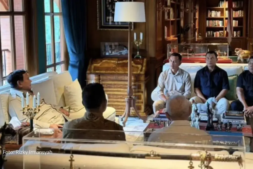 Prabowo Reuni dengan Mantan Pengawal Kostrad dan Kopassus di Hambalang