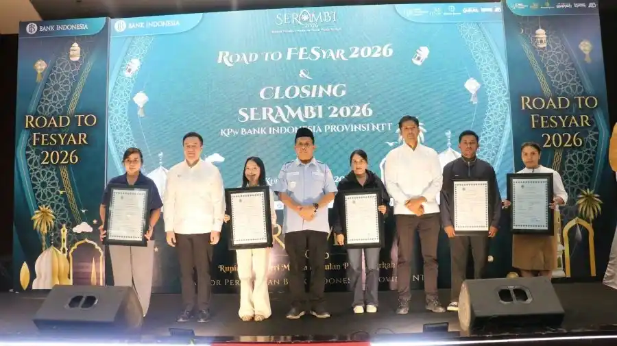 Gubernur NTT Buka Road to FESyar 2026, BI Siapkan Uang Kartal Rp1,7 Triliun untuk Ramadan–Lebaran