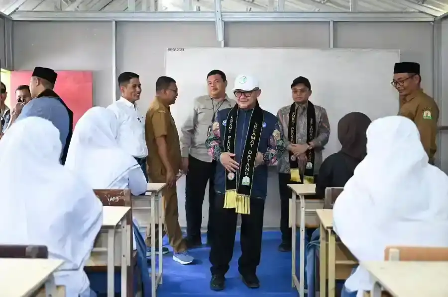 Revitalisasi 726 Sekolah di Aceh Rampung, Mendikdasmen Abdul Mu’ti Resmikan di Bireuen