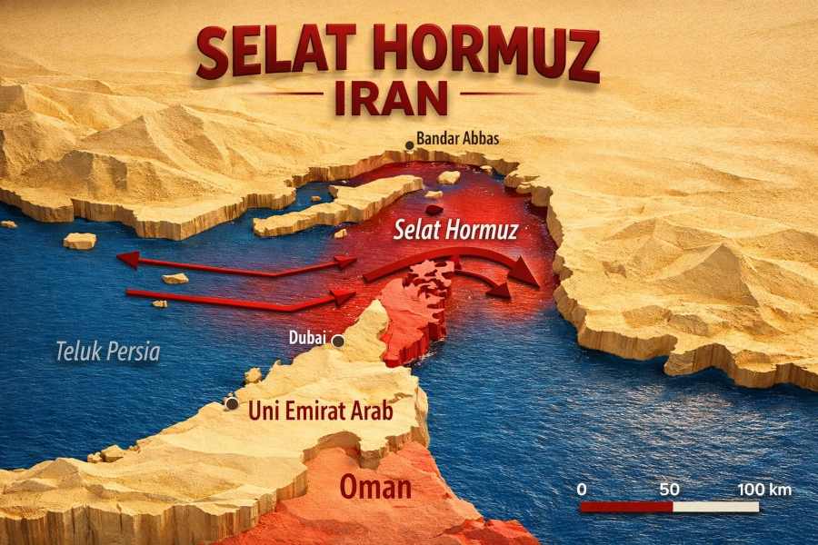 Militer AS Mulai Blokade Selat Hormuz Hari Ini