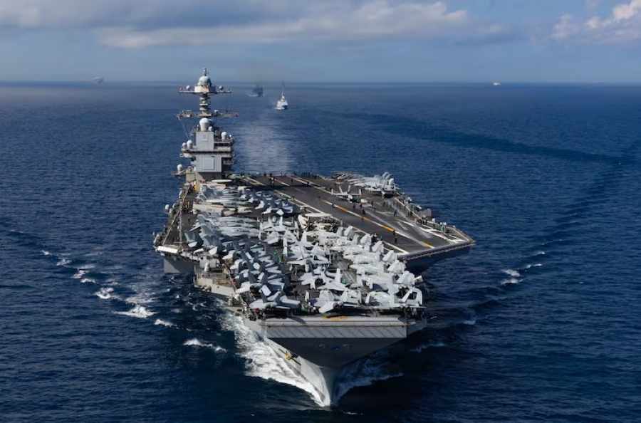 IRGC: Penarikan Kapal Induk USS Gerald Ford Bukti Pepesan Kosong Kekuatan Amerika