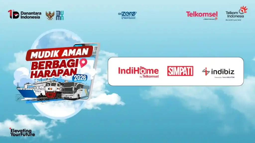 Mudik Gratis 2026: Telkom Buka Pendaftaran, Siapkan 27 Bus dan 3 Rute Kapal Laut Menyambut Hari Raya Idulfitri 1447 H, PT Telkom Indonesia (Persero) Tbk (Telkom) kembali berpartisipasi dalam Program Mudik Gratis BUMN 2026 (Foto: Telkom Indonesia)