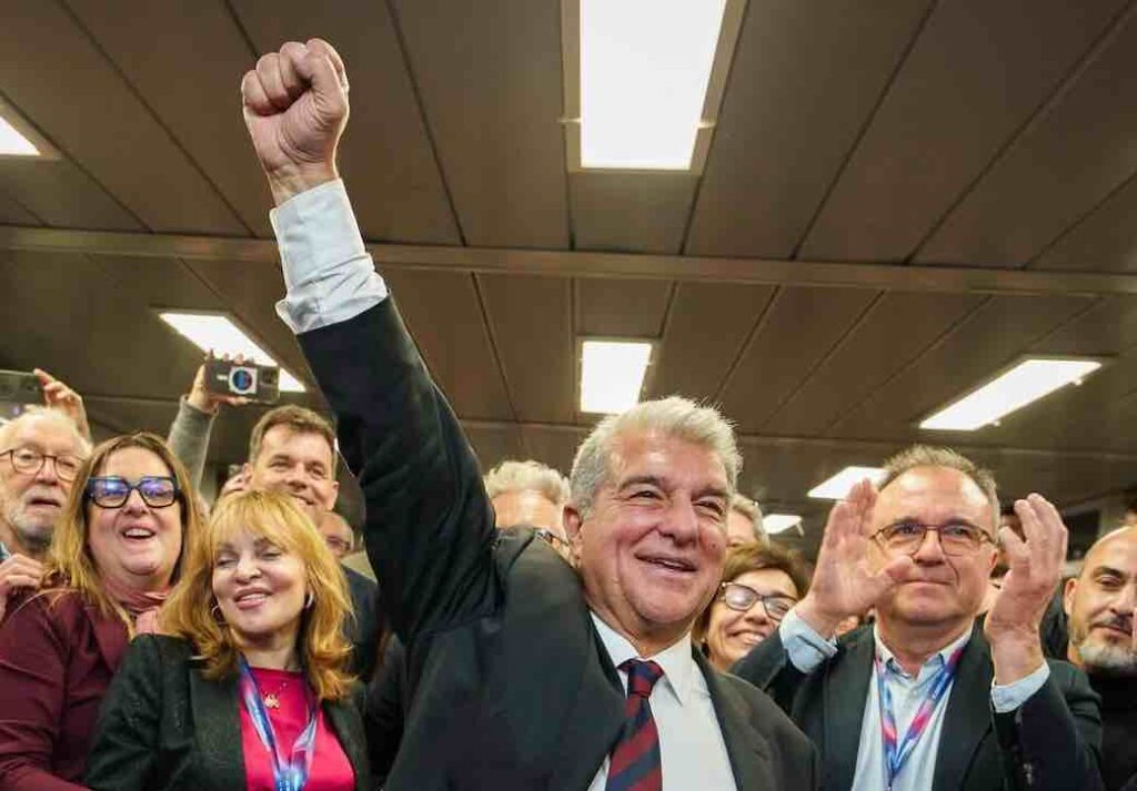 Joan Laporta Kembali Terpilih sebagai Presiden Barcelona
