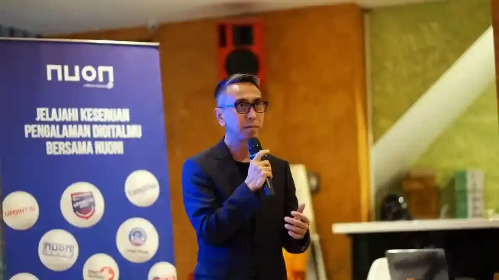 Nuon Dorong Ekosistem Digital Lifestyle, Optimalkan Potensi Pasar Nasional PT Nuon Digital Indonesia (Nuon), operating company PT Telkom Indonesia (Persero) Tbk (Telkom), mempertegas perannya dalam mendorong pertumbuhan ekosistem digital lifestyle nasional melalui agenda Nuon Media Update 2026. (Foto: Tutur/Telkom Indonesia)