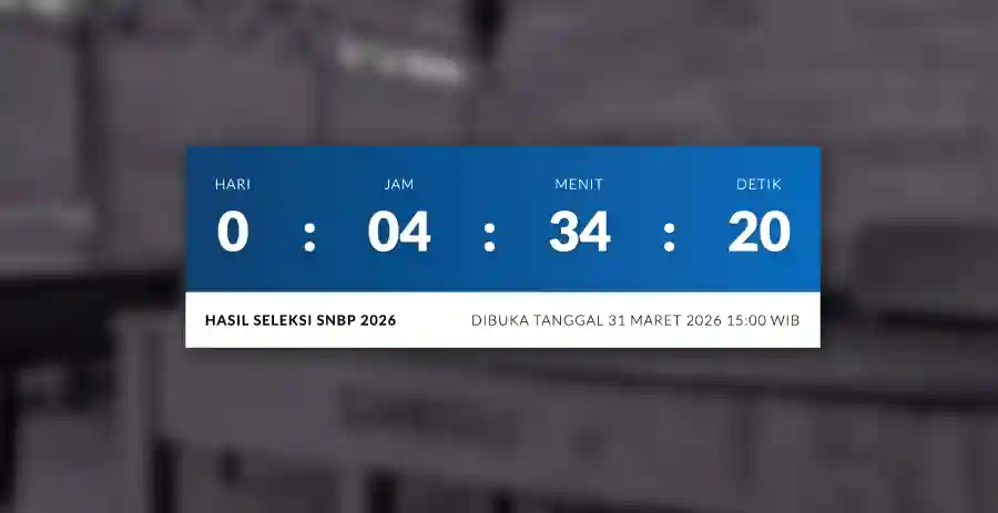 Pengumuman SNBP 2026 Hari Ini, Cek Link Resmi dan Cara Lihat Hasilnya