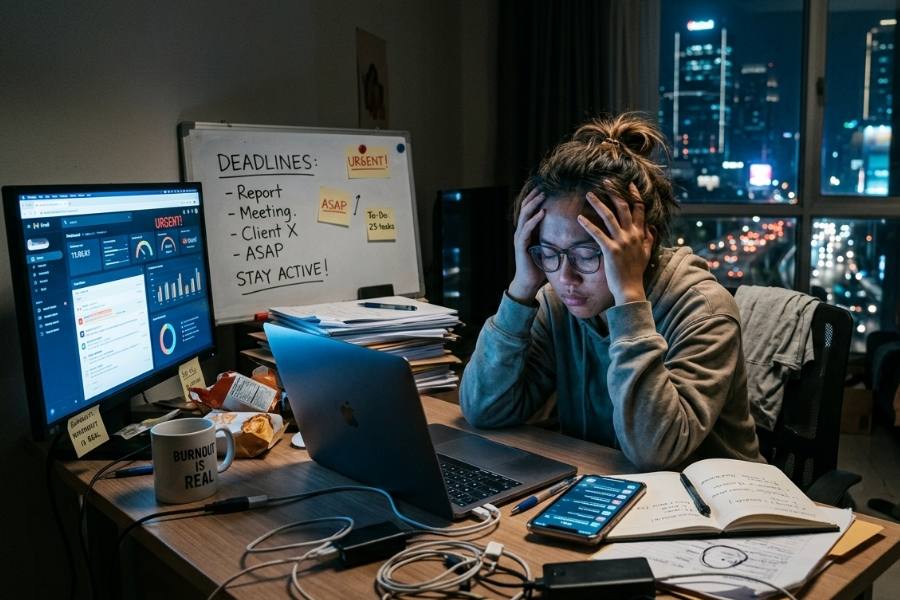 Bukan Lelah Biasa: Fenomena Burnout dan Gangguan Mental di Era Digital 2026