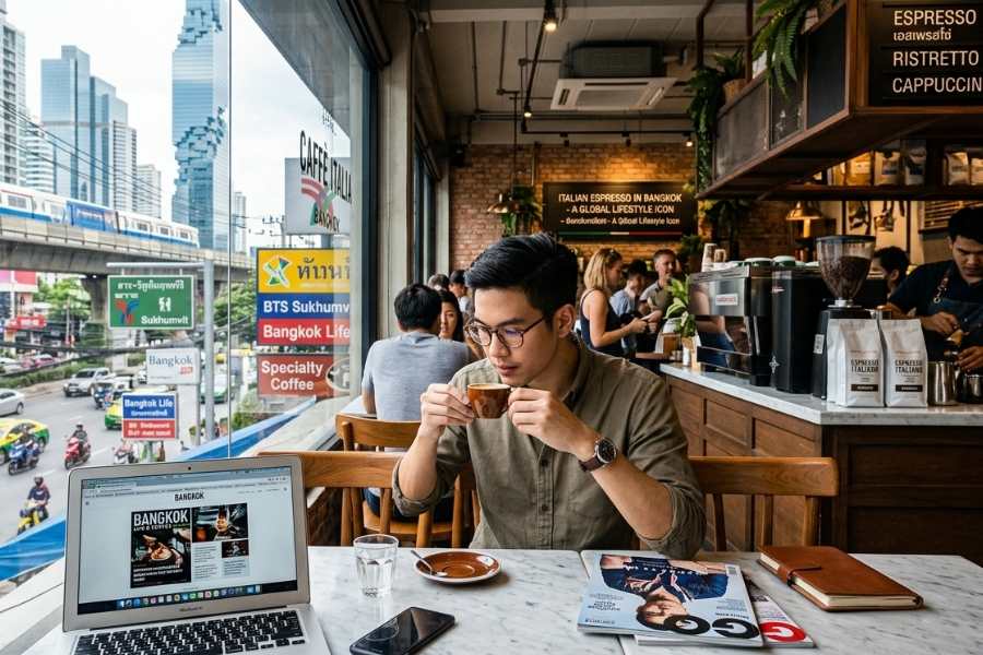 Budaya Kopi Italia Hadir di Bangkok: Espresso Jadi Ikon Gaya Hidup Global