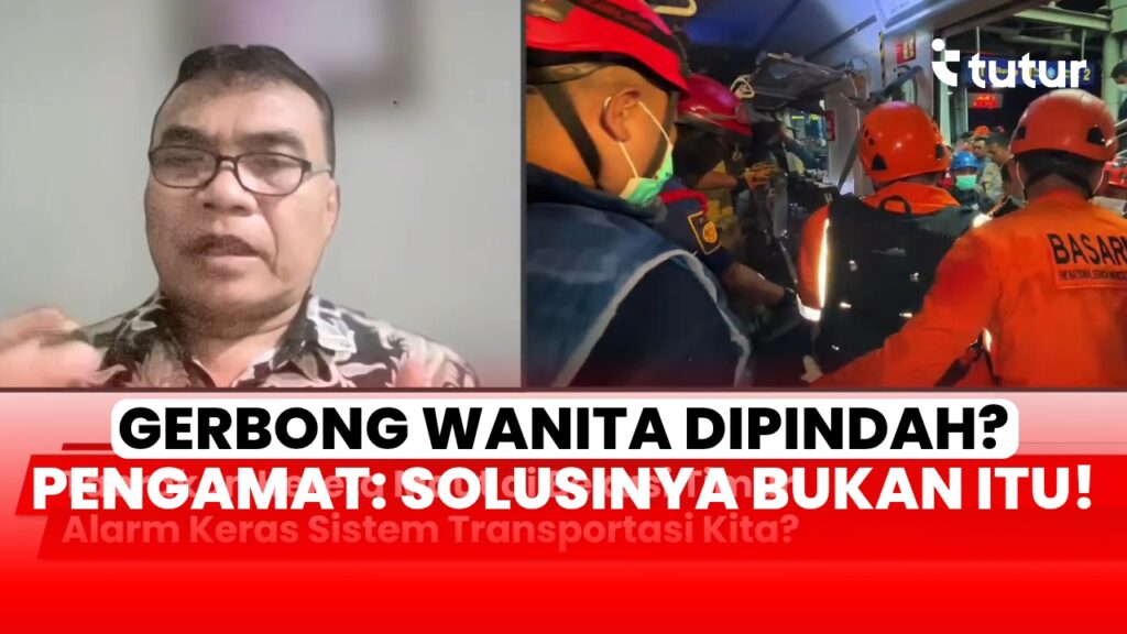 Video: Gerbong Perempuan KRL Diusulkan Pindah, Pengamat: Absurd! Solusinya Bukan Itu