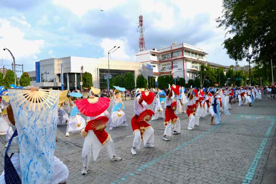 Solo Menari 2026 Meriah, 1.700 Penari Bersatu Rayakan Seni di Jantung Kota Solo Menari (Foto: Tutur)