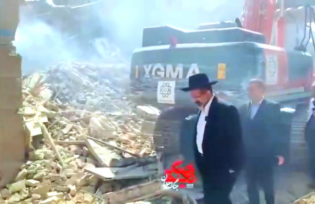 Komunitas Yahudi Lihat Langsung Sinagoge di Teheran Hancur Diserang Israel