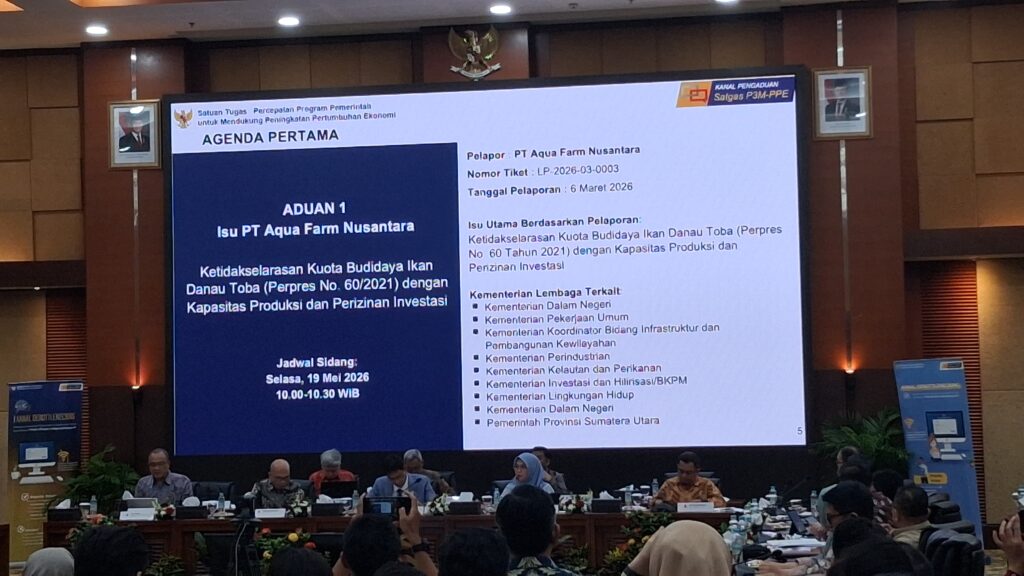 Purbaya Terima Aduan Aqua Farm Soal Ketidakselarasan Kuota Budidaya Ikan