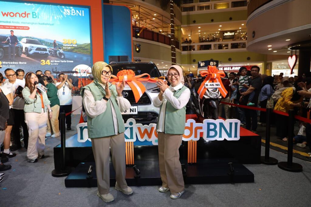 Rejeki wondr BNI 2026 Hadir, Nasabah Berpeluang Menang Mercedes-Benz Rejeki wondr BNI 2026 Hadir, Nasabah Berpeluang Menang Mercedes-Benz (Foto: Tutur/BNI)