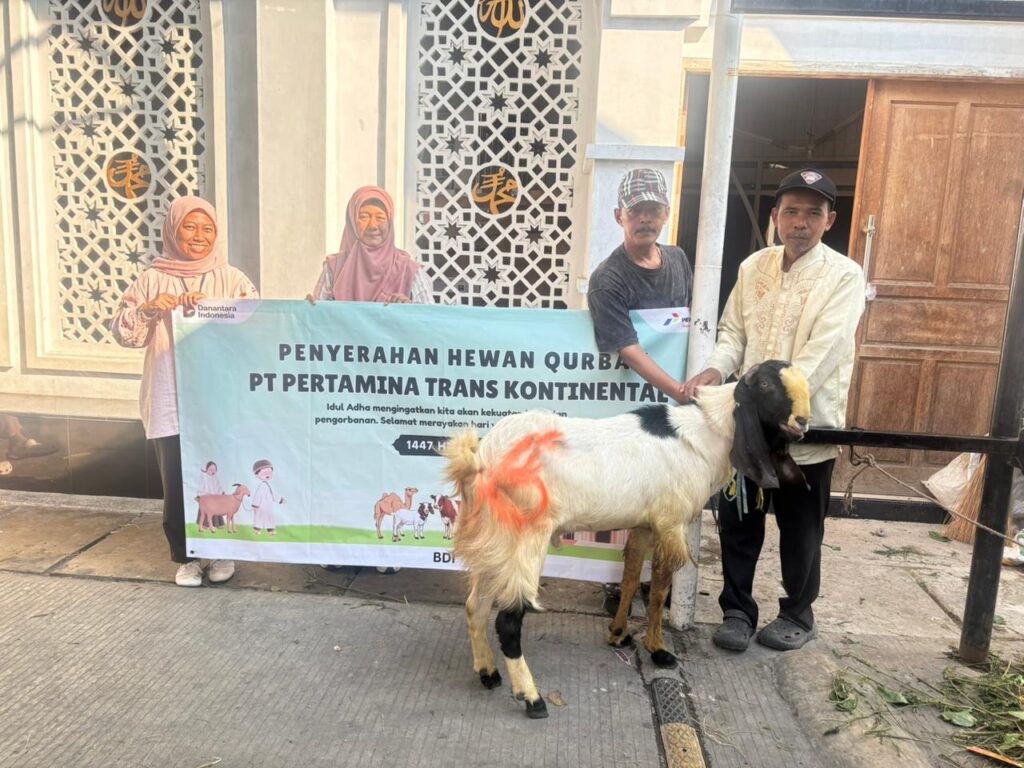 Iduladha 2026, Pertamina Trans Kontinental Tetap Jaga Operasional Iduladha 2026, Pertamina Trans Kontinental Tetap Jaga Operasional dan Berbagi Berkah Kurban Bersama Masyarakat (Foto: Tutur/PTK)