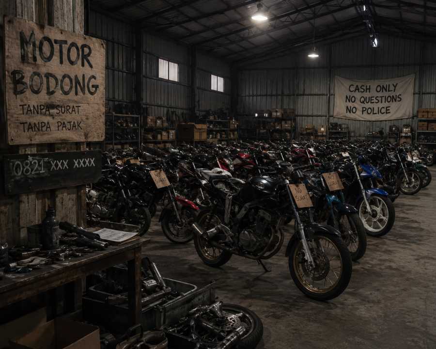 Polisi Ungkap Sindikat Motor Bodong Skala Ekspor, Tujuan Afrika