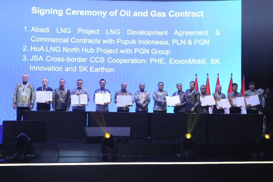 Pertamina Hulu Energi Tandatangani JSA Proyek Transboundary CSS Indonesia-Korsel