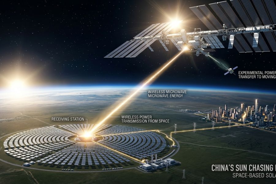 China Kembangkan Pembangkit Listrik Matahari di Luar Angkasa, Bisa Kirim Energi ke Bumi