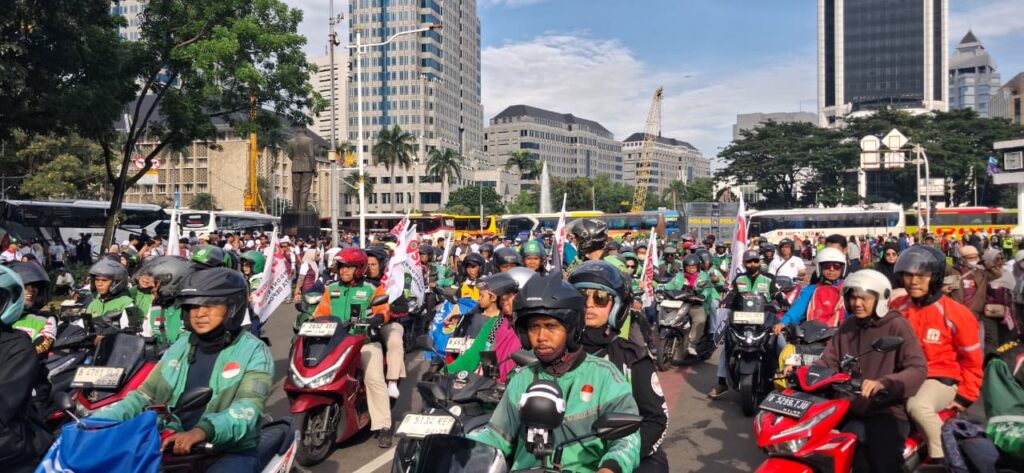 Driver Ojol Berharap Potongan Aplikator di Bawah 10 Persen Segera Terwujud