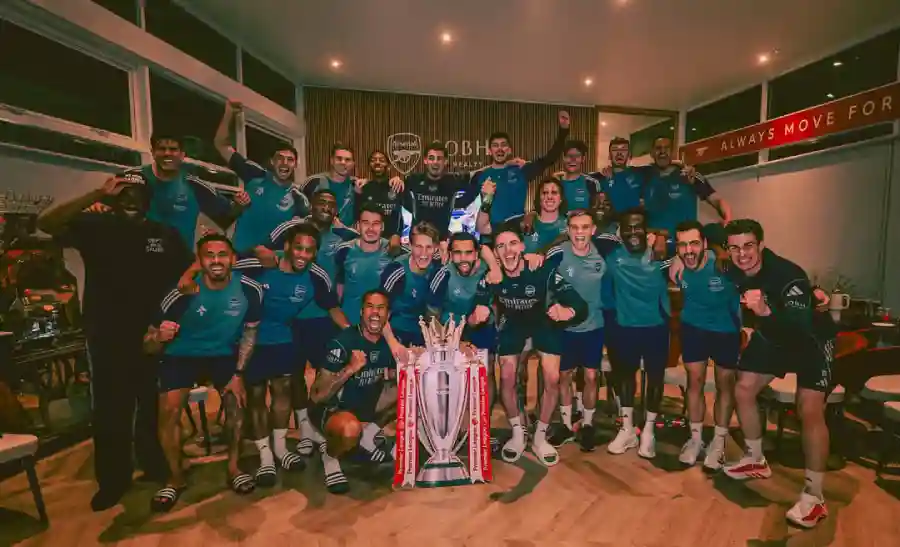 Arsenal Resmi Juara Liga Inggris 2025/2026, Akhiri Penantian 22 Tahun