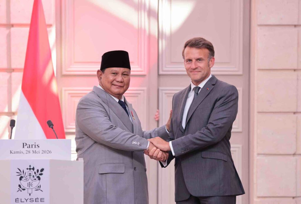 Prabowo dan Macron Sepakat Dorong Solusi Dua Negara untuk Palestina