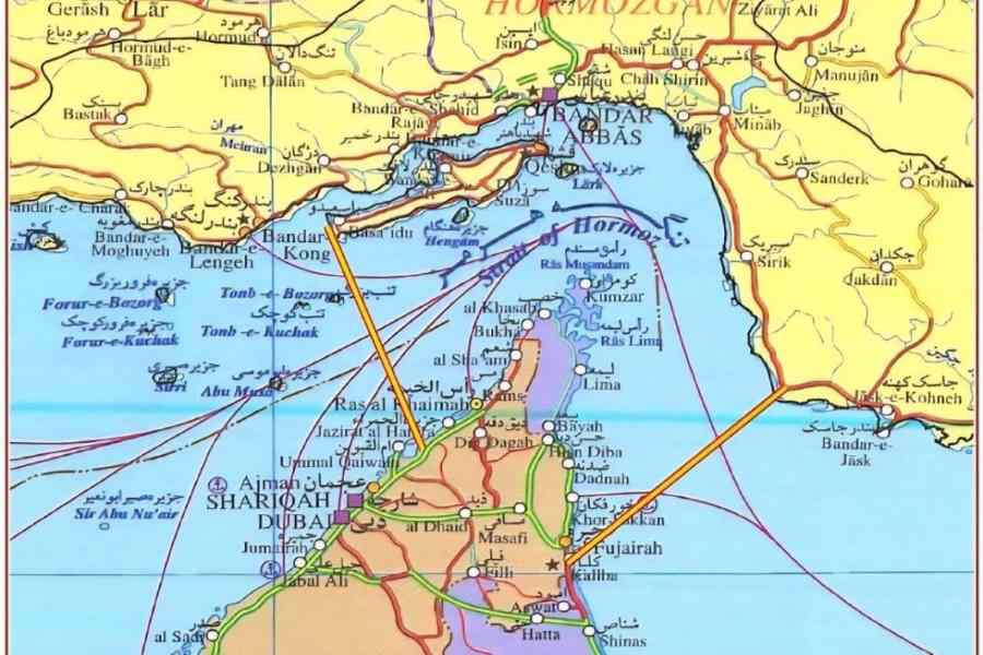 IRGC Pamer Map Baru Selat Hormuz, Kontrol Penuh Iran!