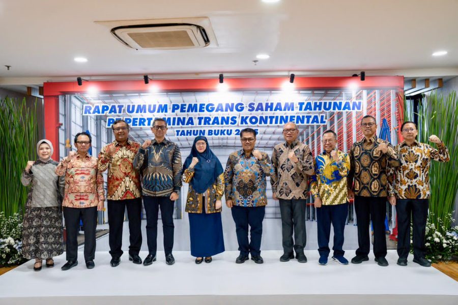 Laba Bersih Naik 23 Persen, PT Pertamina Trans Kontinental Catat Kinerja Positif Sepanjang 2025 PT Pertamina Trans Kontinental (PTK) gelar Rapat Umum Pemegang Saham Tahunan (RUPST) Tahun Buku 2025 yang digelar di Jakarta, Senin (15/6). (Foto: Tutur/PTK)