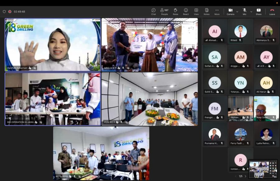 Genap 18 Tahun, Pertamina Drilling Siap Dukung Ketahanan Energi Nasional PT Pertamina Drilling Services Indonesia (Pertamina Drilling) memperingati hari jadinya yang ke-18 (Foto: Tutur/Pertamina)