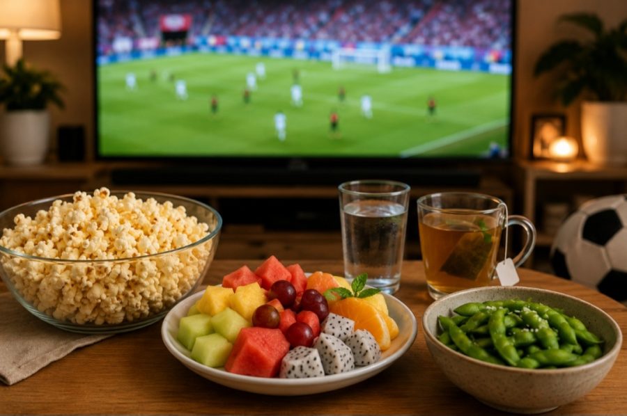 7 Camilan Sehat Temani Nobar Piala Dunia 2026 ala Ibu Camilan sehat (Foto: Tutur/Ilustrasi AI)