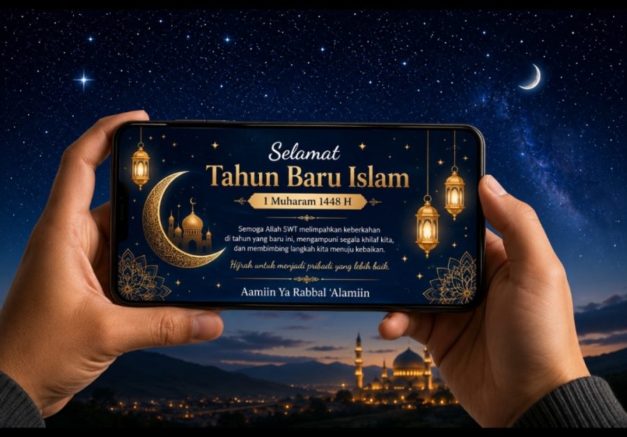 10 Ucapan Selamat Tahun Baru Islam 1448 Hijriah yang Menyentuh Hati Ucapan Tahun Baru Islam (Foto: Tutur/Ilustrasi AI)