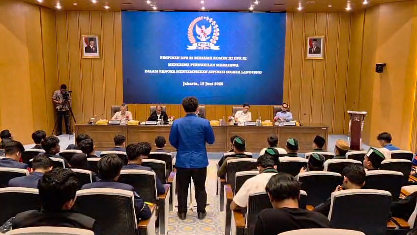 DPR Terima Perwakilan Demo Mahasiswa, BBM Langka dan Harga Sembako Jadi Sorotan