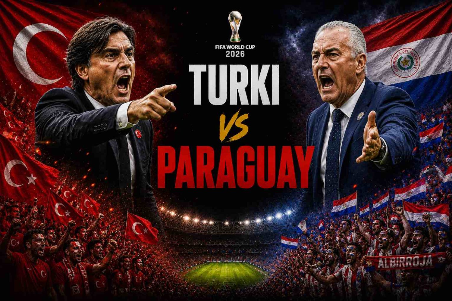 Turki vs Paraguay: Saatnya Menebus Kegagalan Laga Perdana