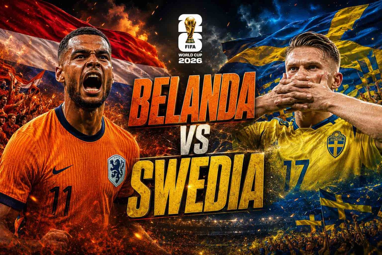 Belanda vs Swedia: Alarm Bahaya De Oranje