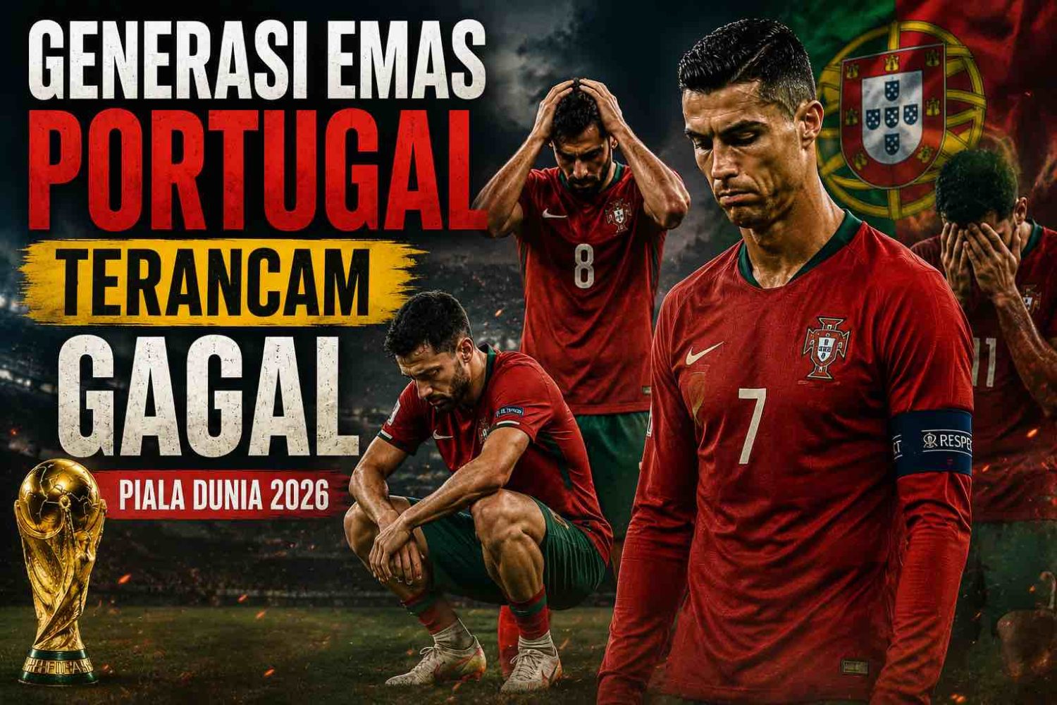 Generasi Emas Portugal Terancam Bernasib Seperti Belgia, Benarkah Pelatih Masalahnya?