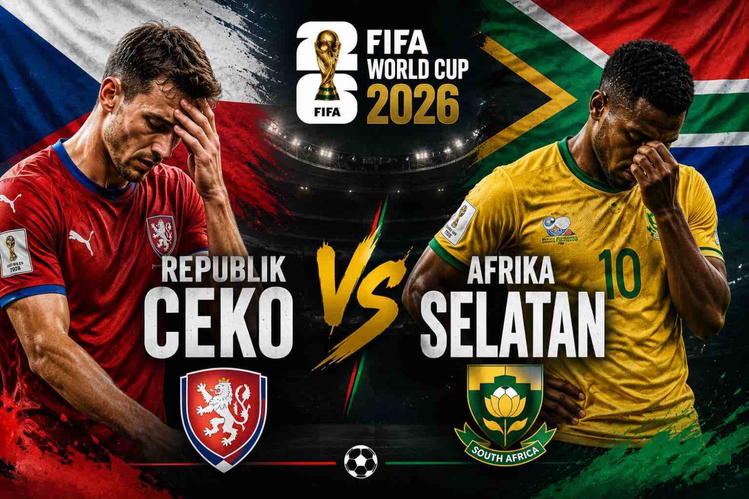 Republik Ceko vs Afrika Selatan: Menjaga Asa di Piala Dunia 2026