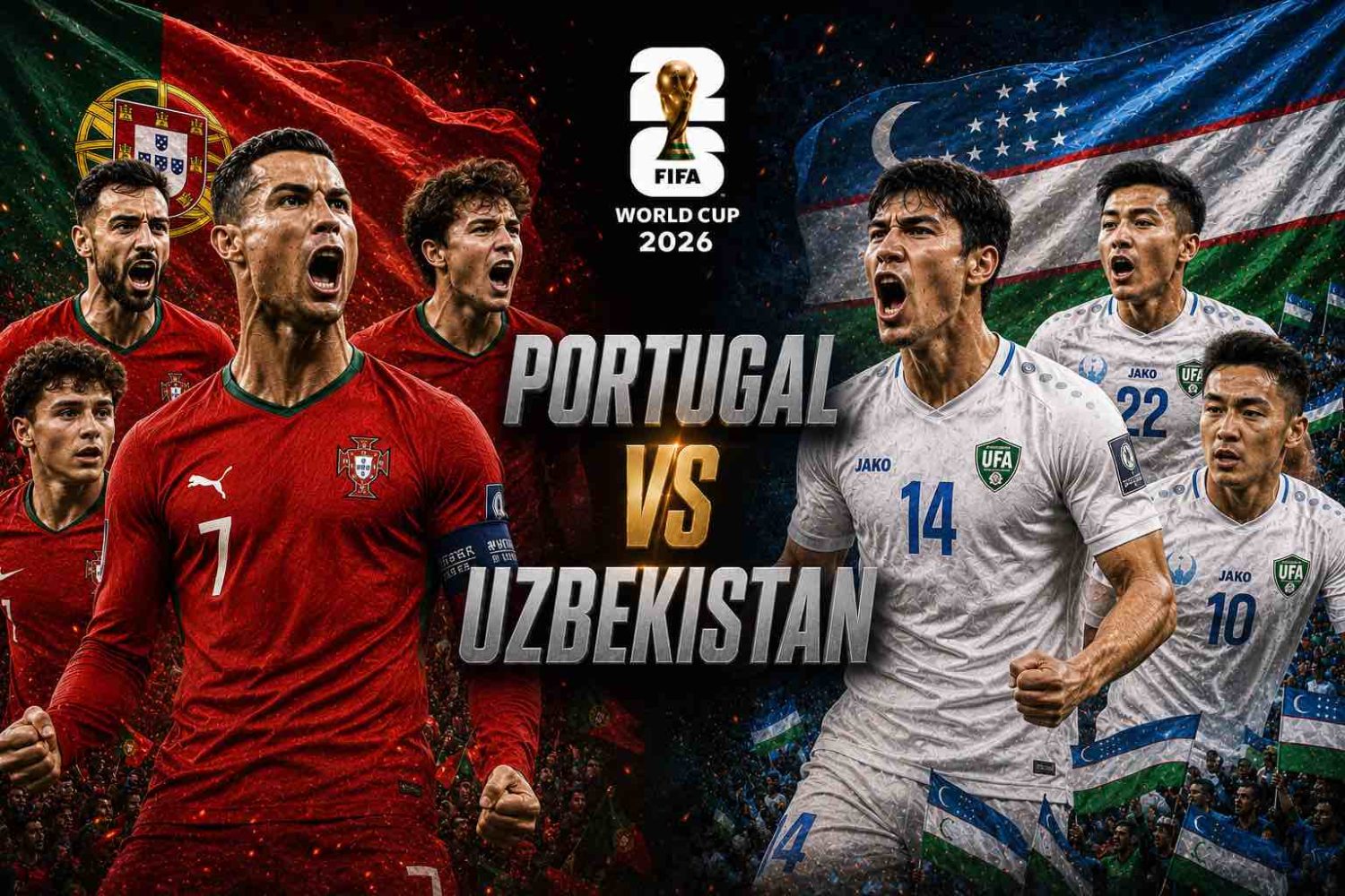 Portugal vs Uzbekistan: Bukan Waktu Tepat Menghadapi Selecao