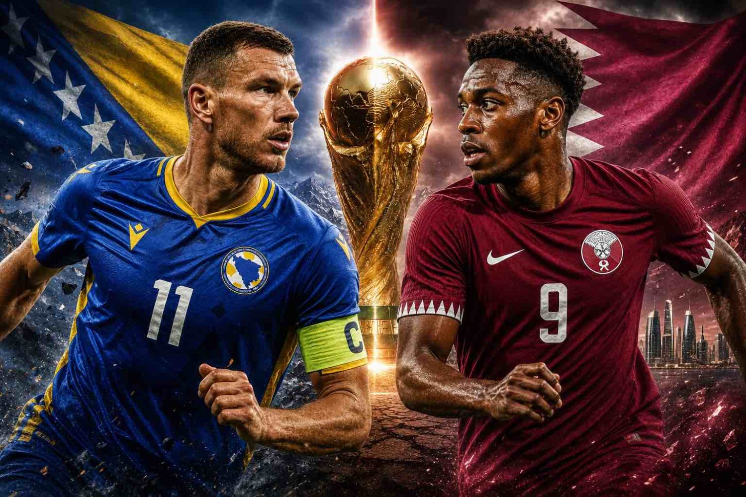 Bosnia vs Qatar: Berebut Napas Terakhir di Piala Dunia 2026