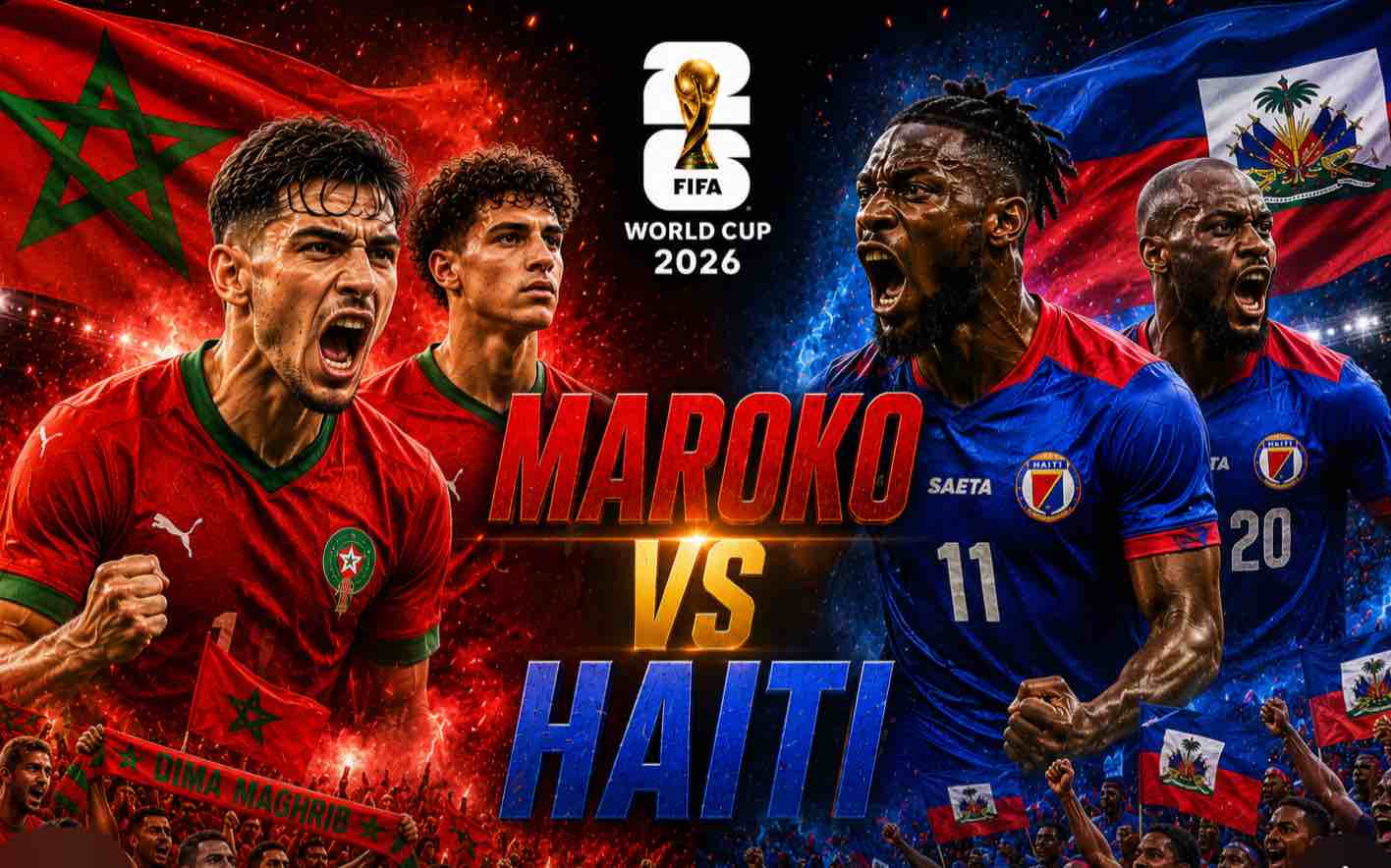 Maroko vs Haiti: Pertarungan dengan Dua Tujuan Berbeda