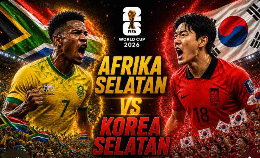 Afsel vs Korsel: Taegeuk Warriors Ditantang Semangat Bafana Bafana